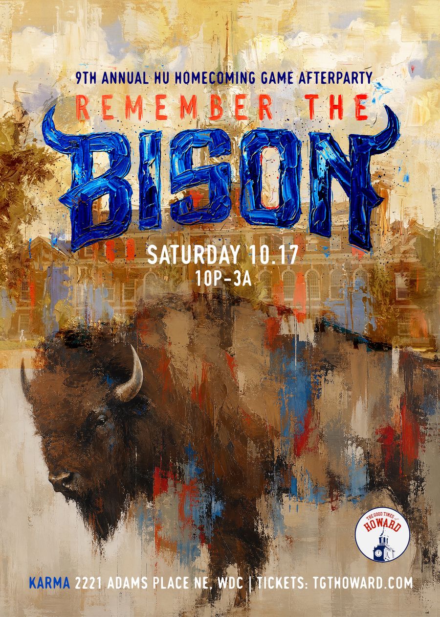 Remember the Bison flyer: Saturday 10.17, 10P to 3A at Karma